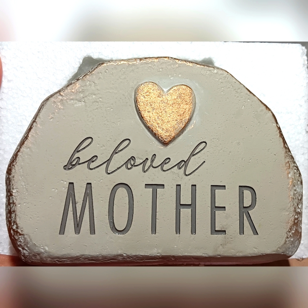 Grasslands Road "Beloved Mother Bereavement Rock" Memorial Rocks, Resin